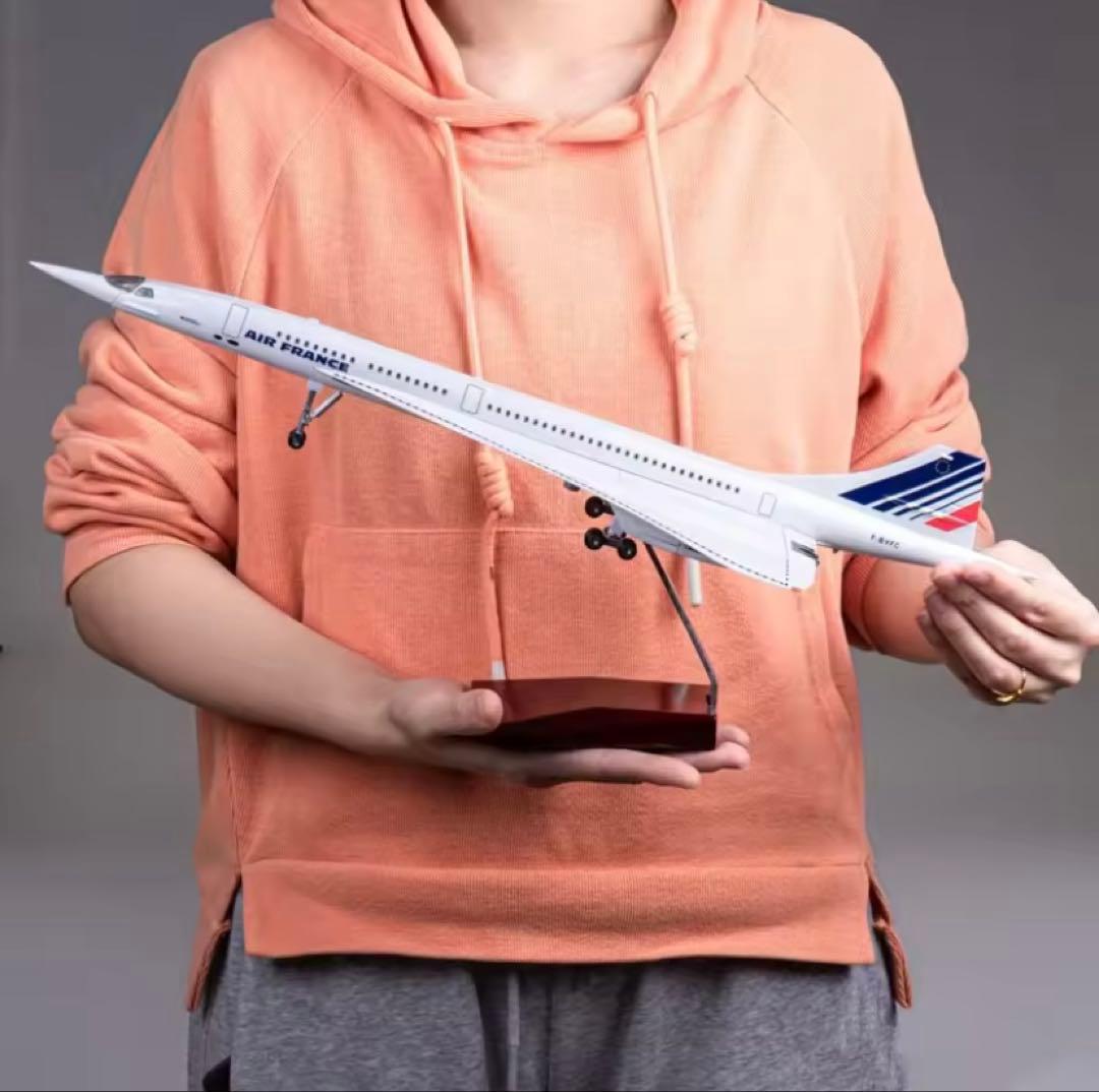 エールフランス コンコルド ダイキャストモデル　50cm Scale:1/125