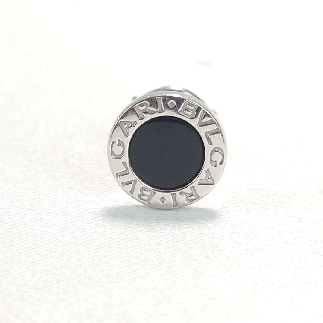 BVLGARI ブルガリ ブラック オニキス ピアス 片耳用 6245