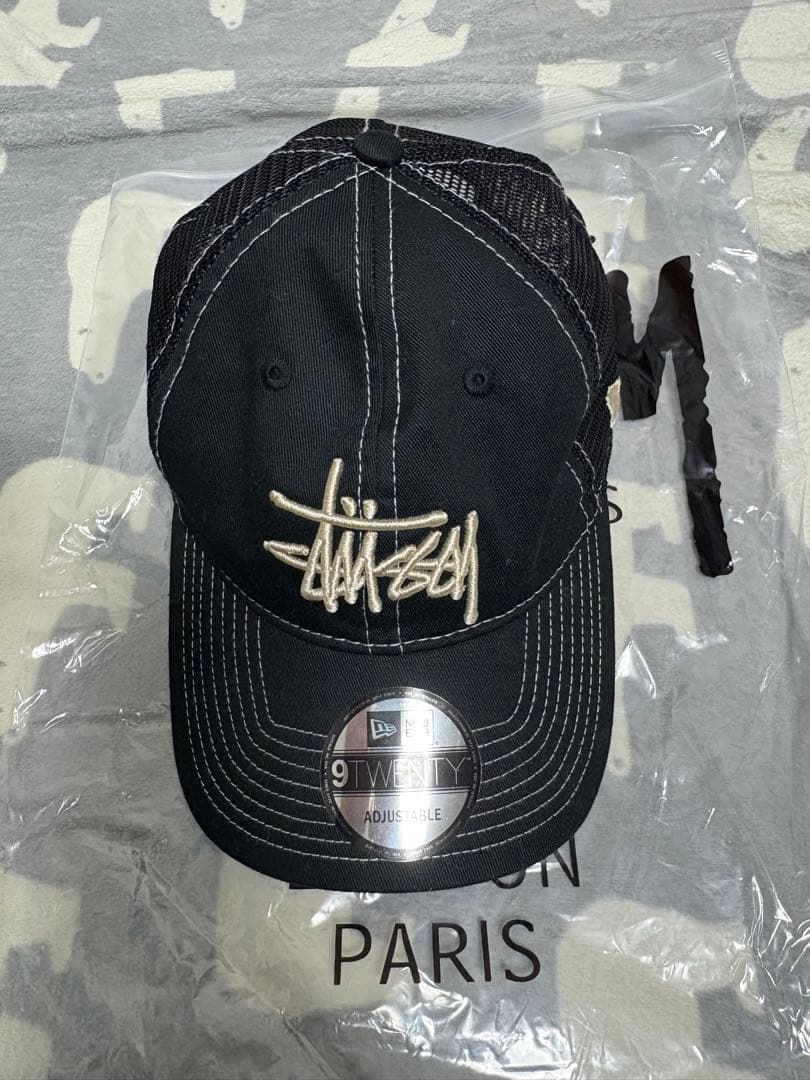 stussy newera メッシュキャップ