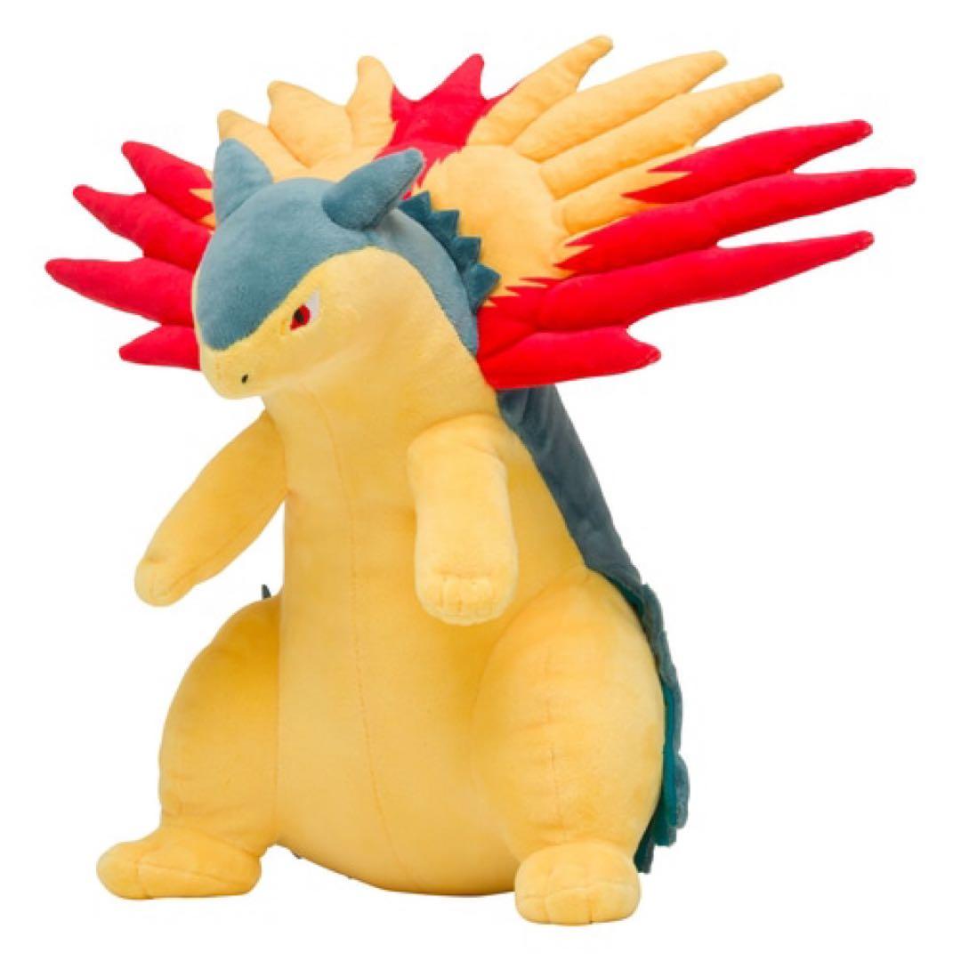 新品⭐️ポケモンセンター限定⭐️バクフーン　ぬいぐるみ　完売品