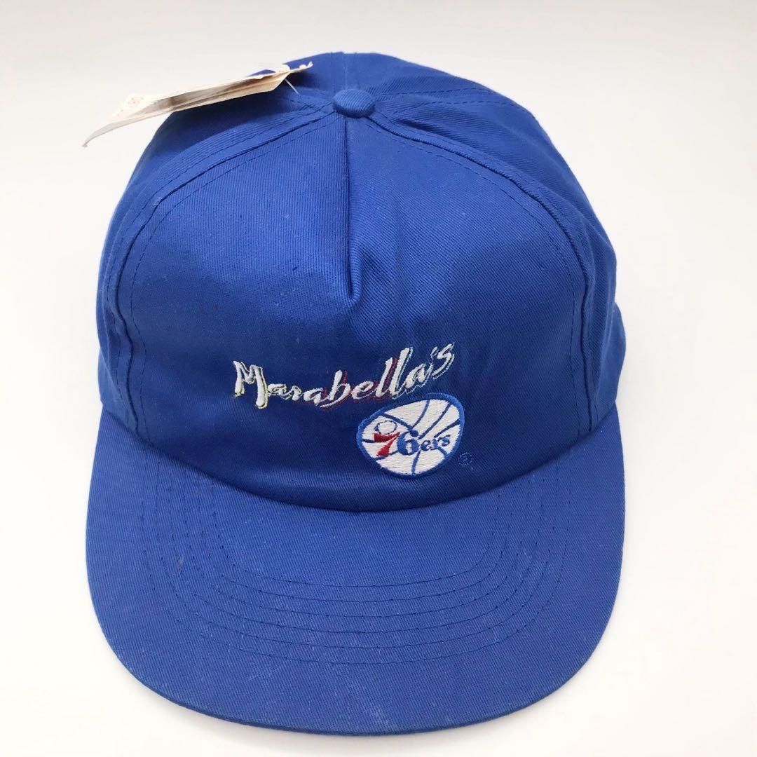 【デッドストック】90s NBA 76ers ベースボールキャップ O362