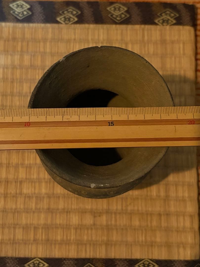 骨董　台付長頸壺　新羅土器　古代須恵器 朝鮮美術　古美術