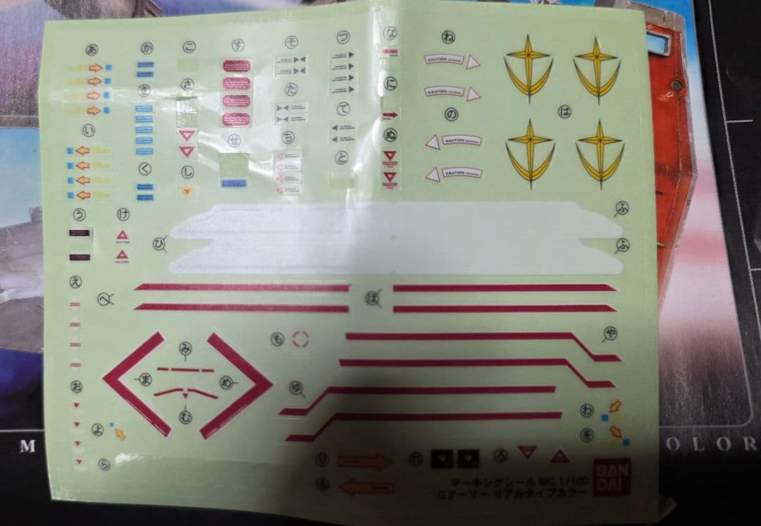 MG Gアーマー　リアルタイプカラーGファイターのランナーのみ