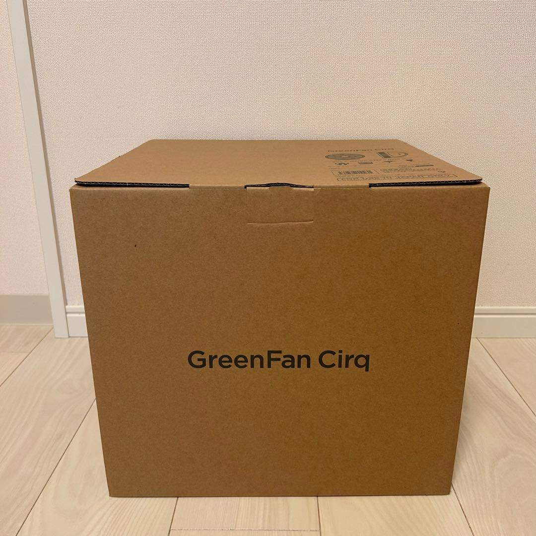 扇風機・サーキュレーター Balmuda GreenFan Cirq EGF-3400-WK