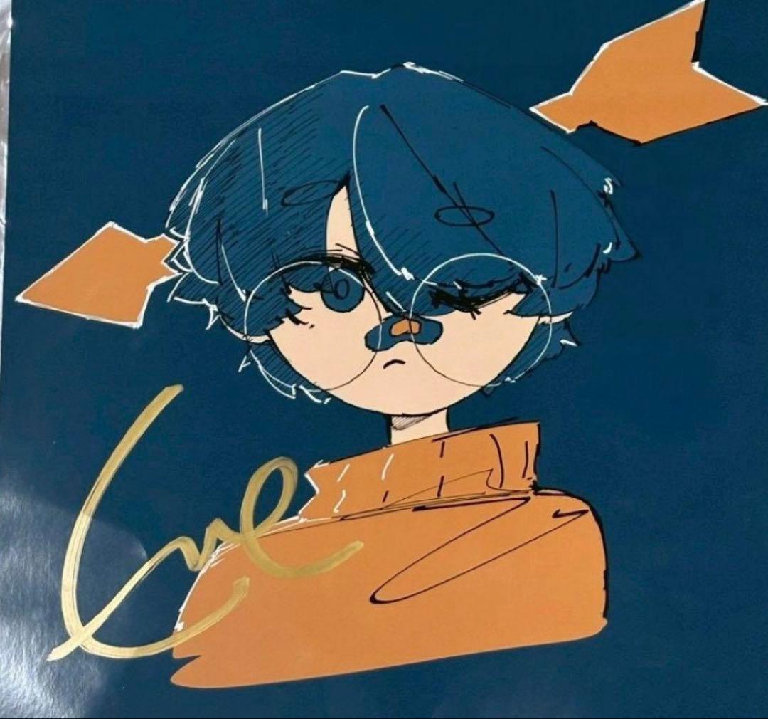 Eve Under Blue くじ 直筆サイン入り ジャケットポスター