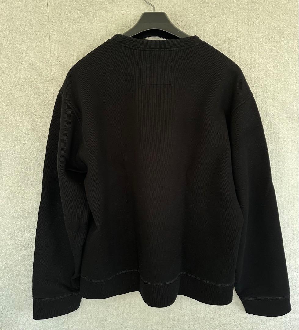 D2 BLACK ON BLACK ボンディングニットジャージスウェット 黒 M