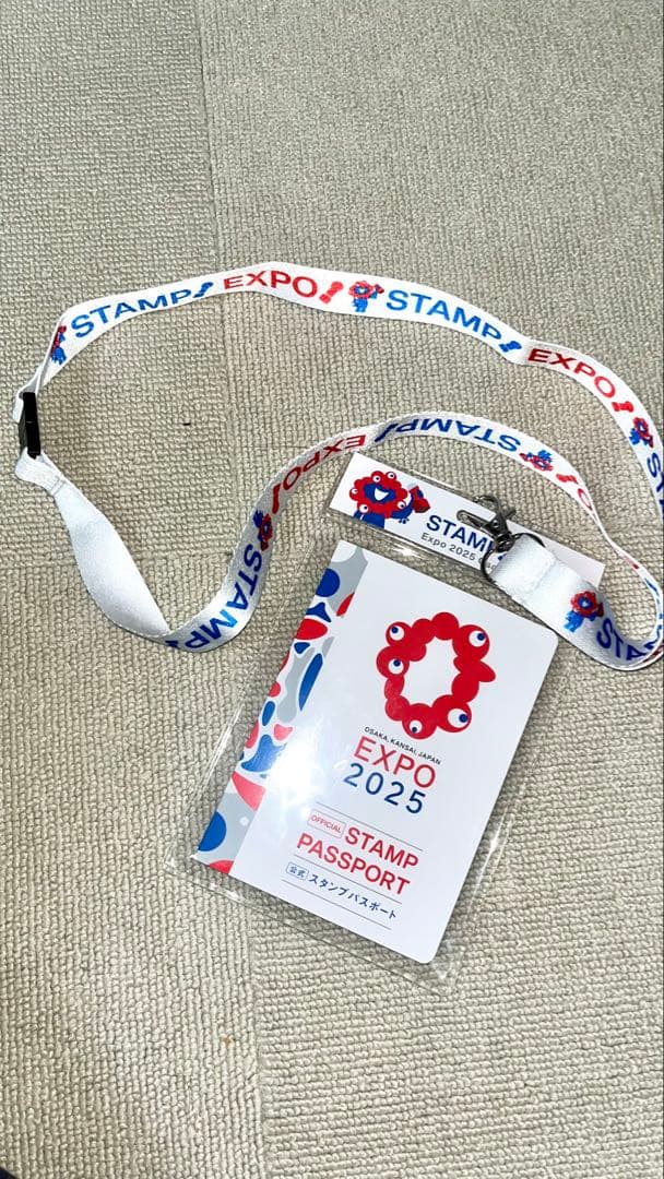 EXPO 2025限定 STAMP PASSPORT ケース　ミャクミャクモデル