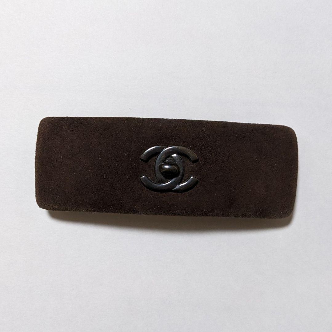 CHANEL ココマーク スエード バレッタ シャネル