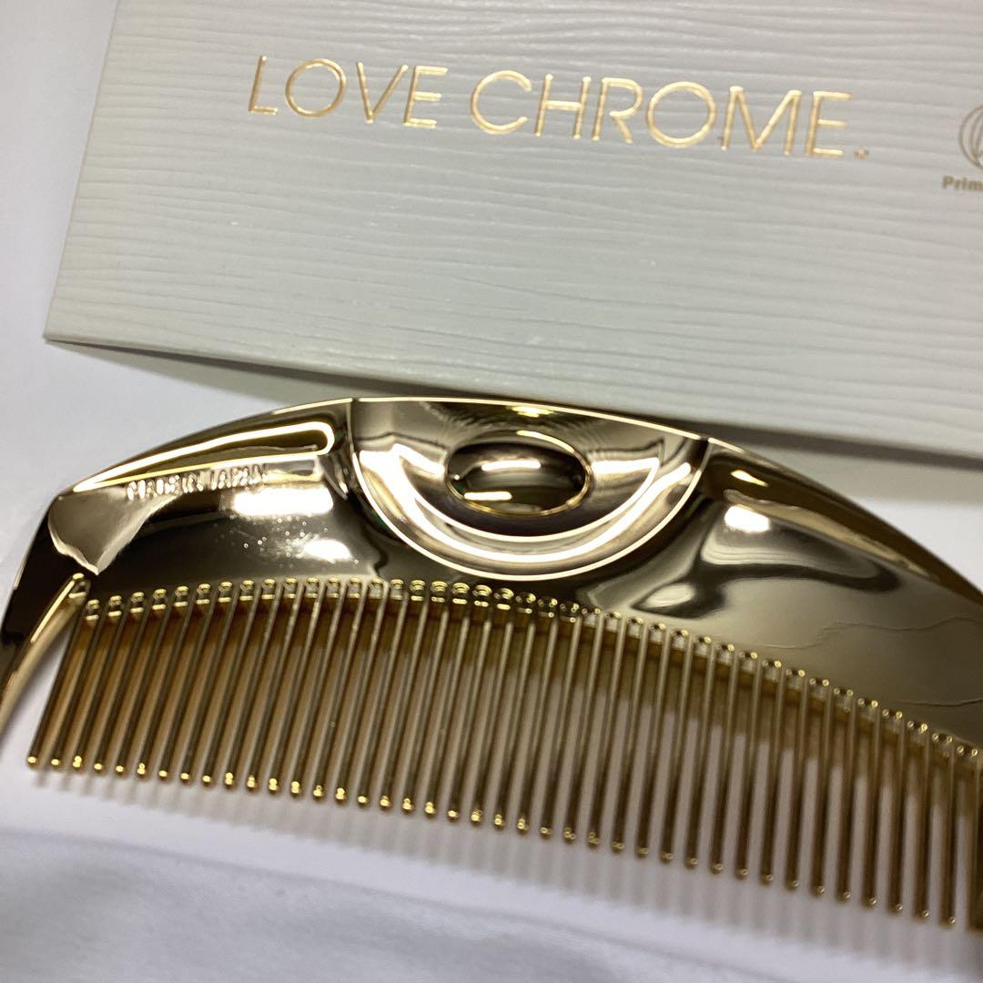 P LOVE CHROME ゴールドコーム