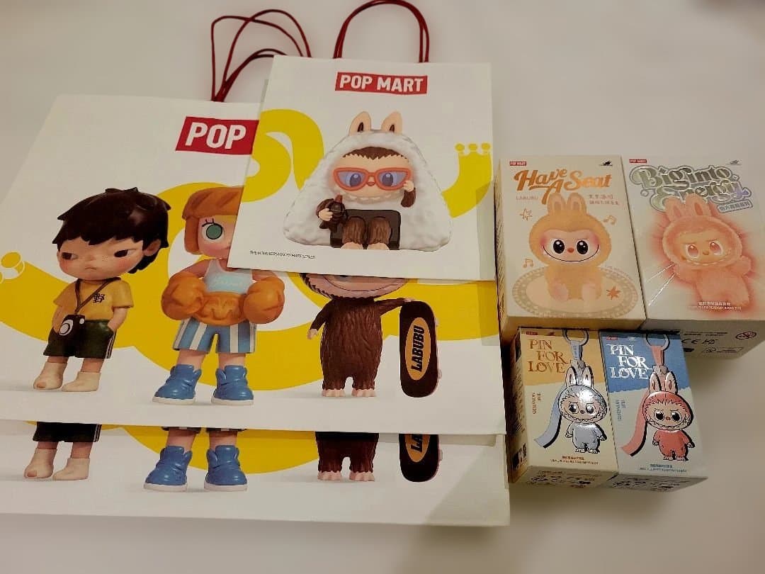 POP MART ラブブ エナジー 他4種 ショッパー