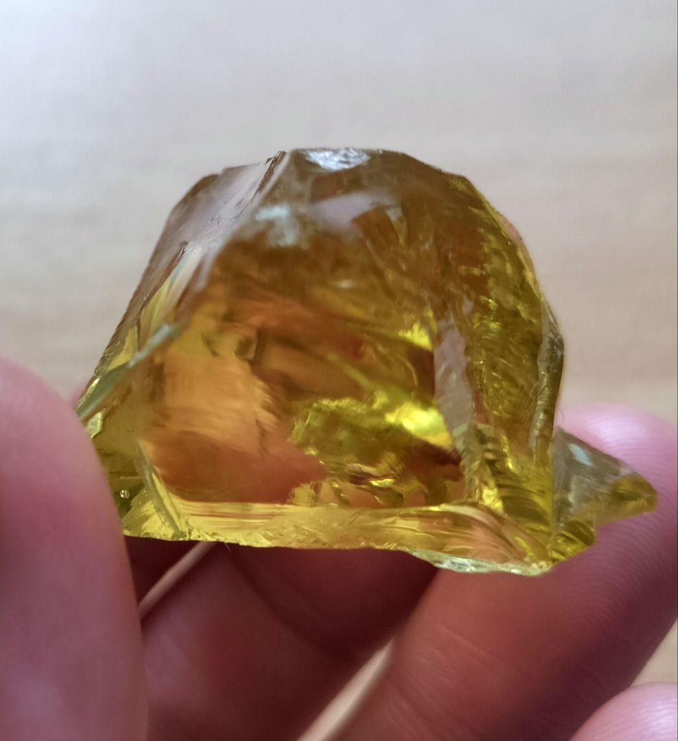【レモンイエロー】アンダラクリスタル シエラネバダ産 36g 原石