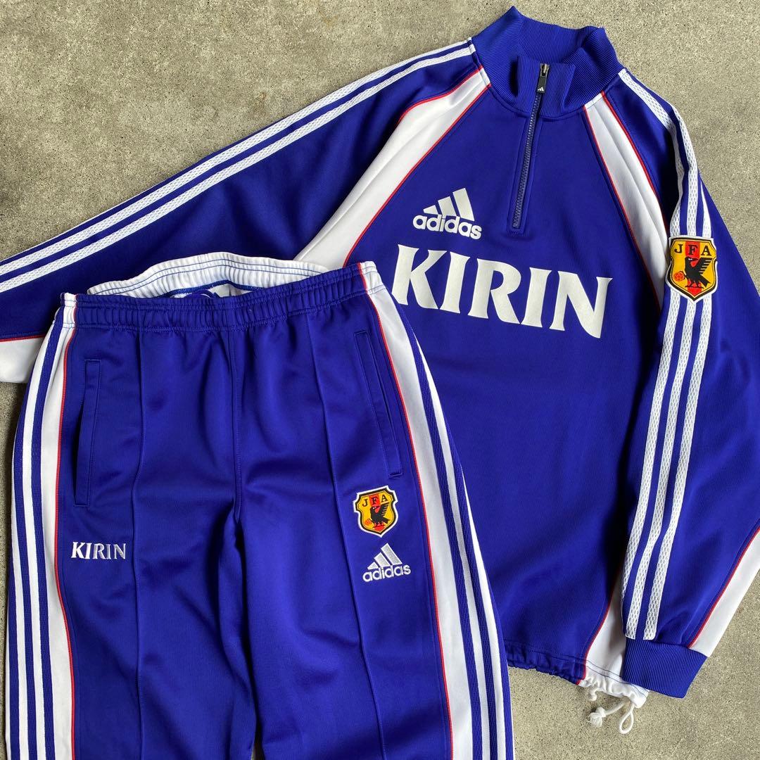 1999年 サッカー 日本代表 トレーニング ジャージ セットアップ 上下セット