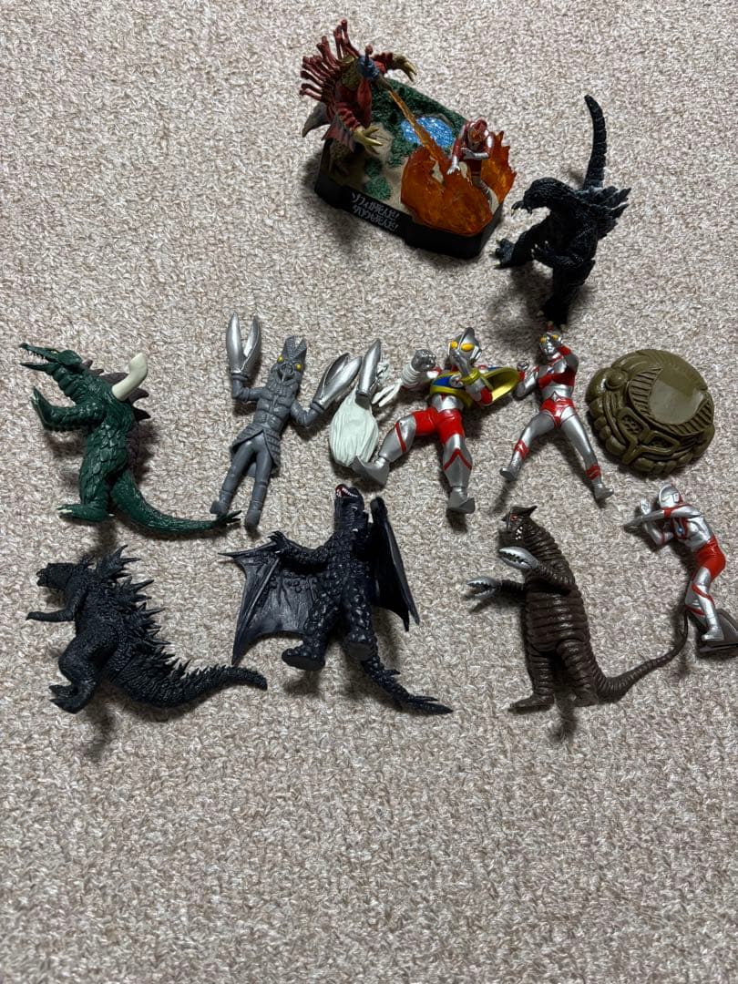 ウルトラ怪獣戯画　ウルトラマン　ゴジラhgシリーズ詰め合わせ※訳あり品概要必読