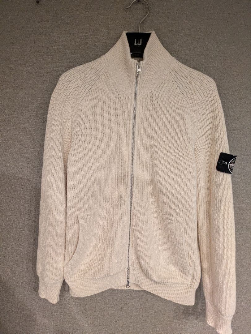 STONE  white tag ドライバーズニット