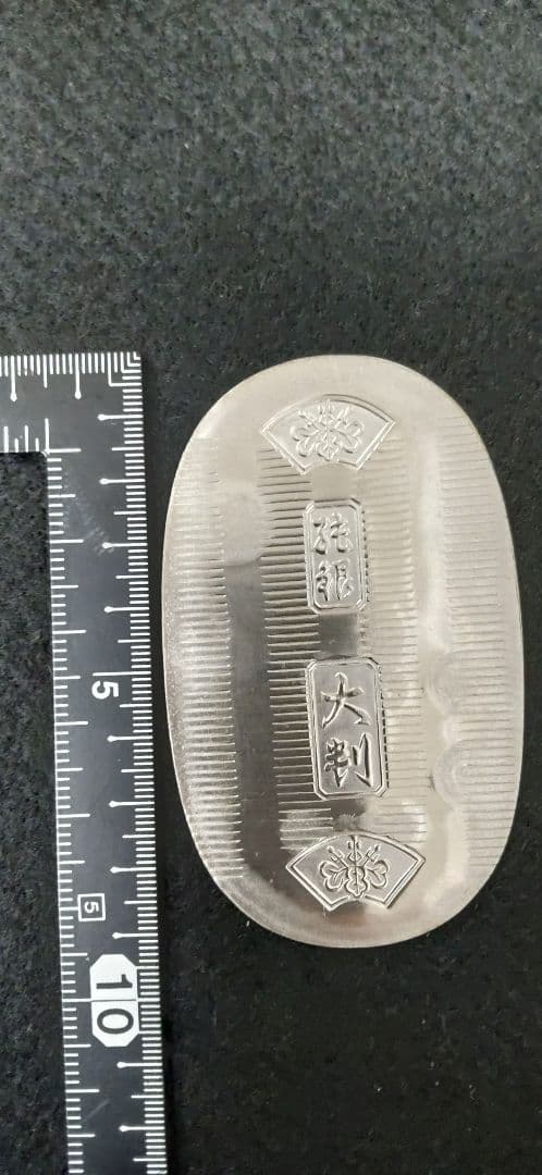 希少価値　徳力謹製純銀 大判 40g