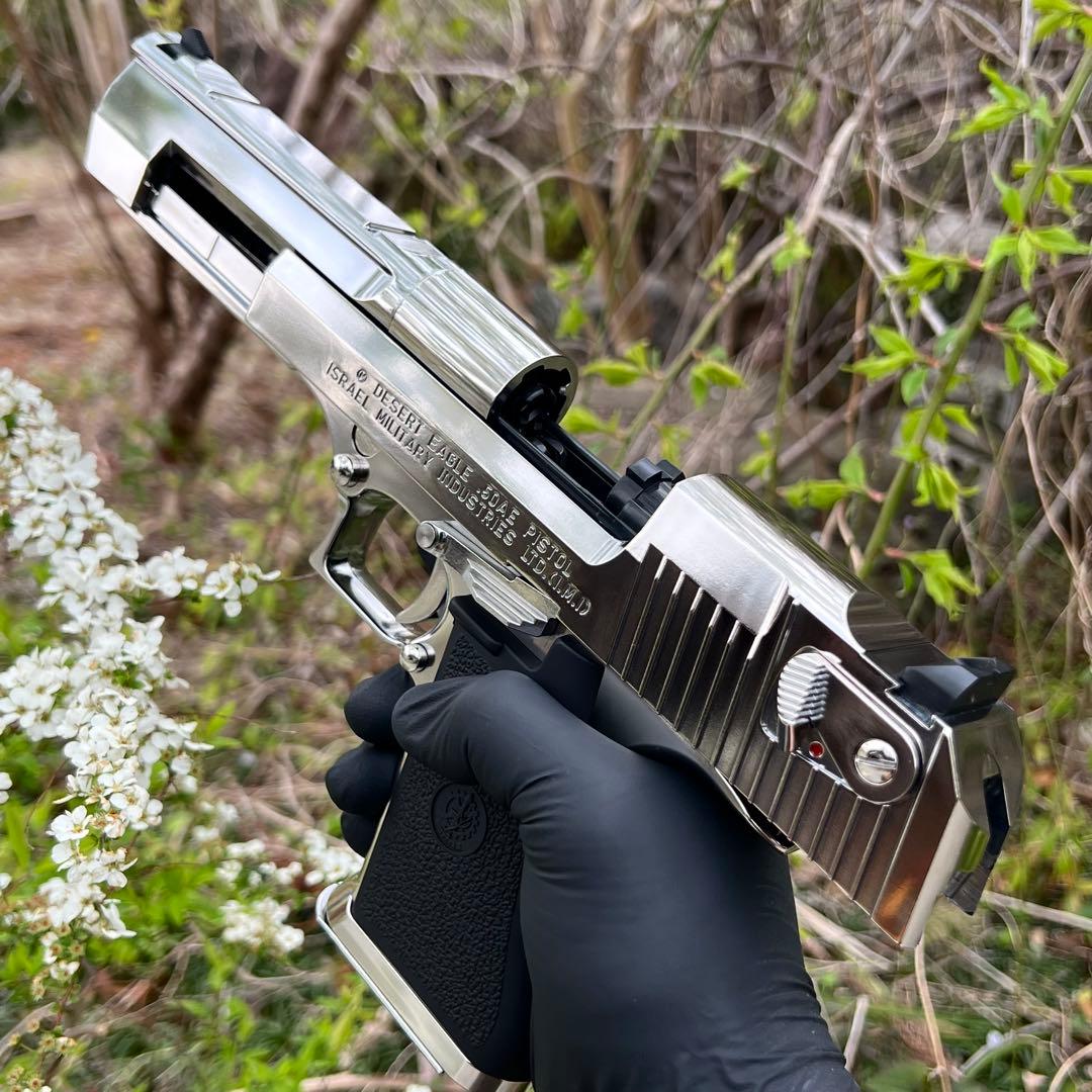 東京マルイ　デザートイーグル50AE クロームステンレス