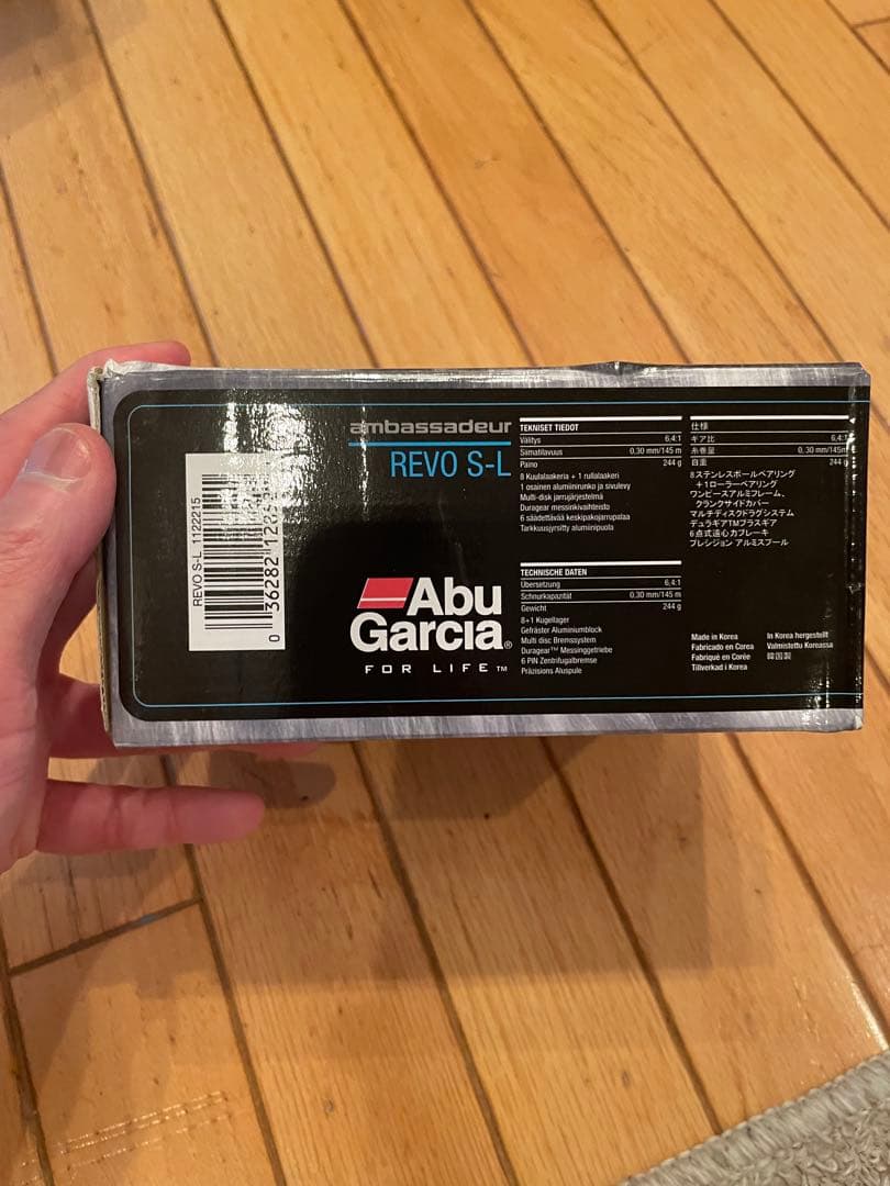 ABU REVO S-L ベイトリール ダブルハンドル
