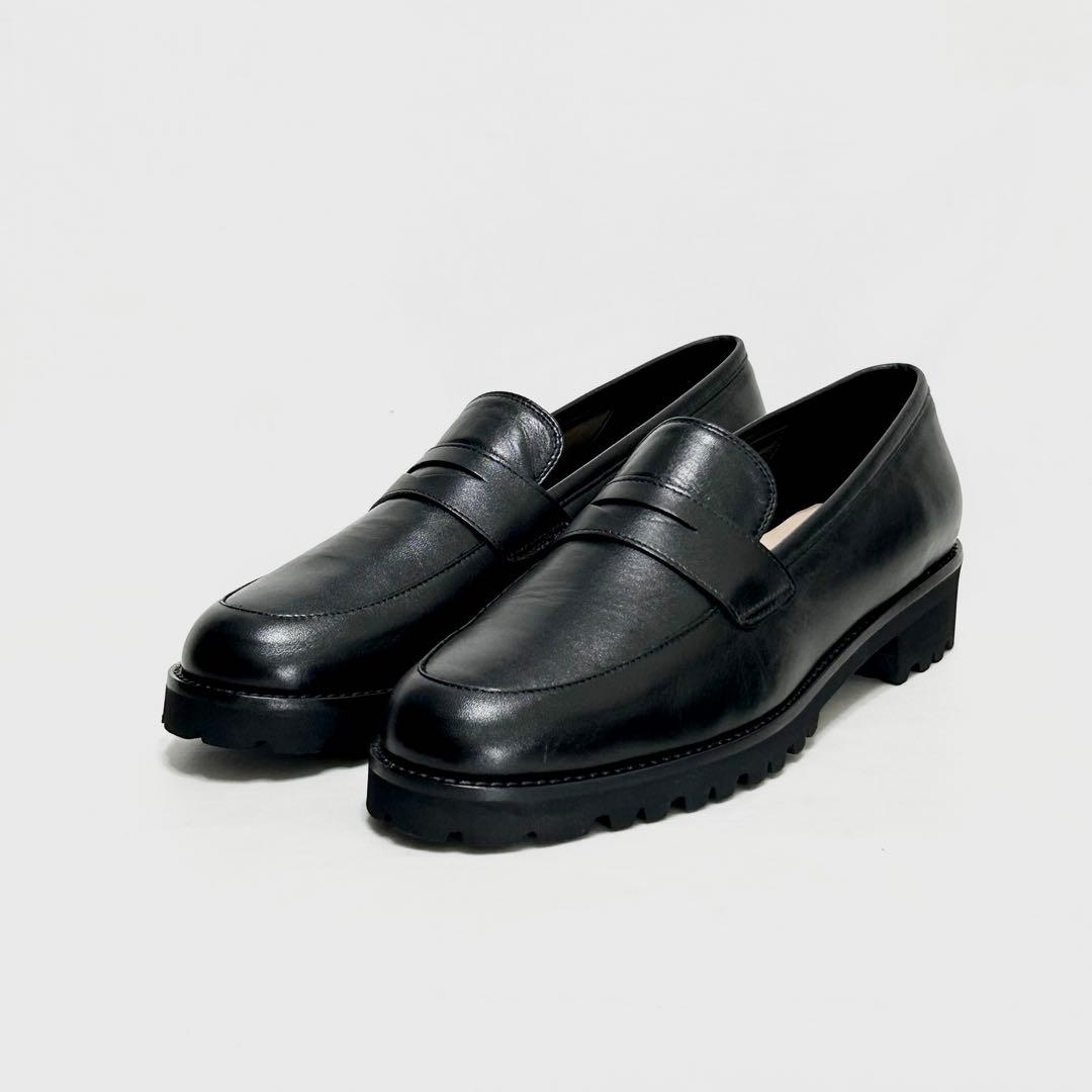 ■定4万 24AW 美品 ファビオルスコーニ 39 24.5〜25 ローファー