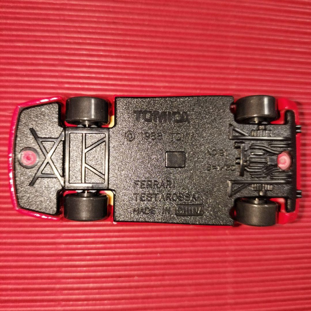 トミカ『フェラーリ テスタロッサ』中国製・未開封品