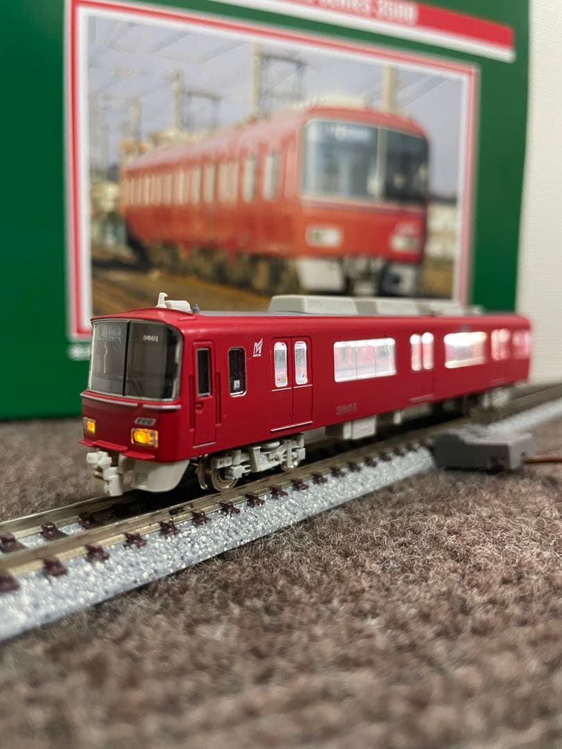 名鉄3500系　グリーンマックス。