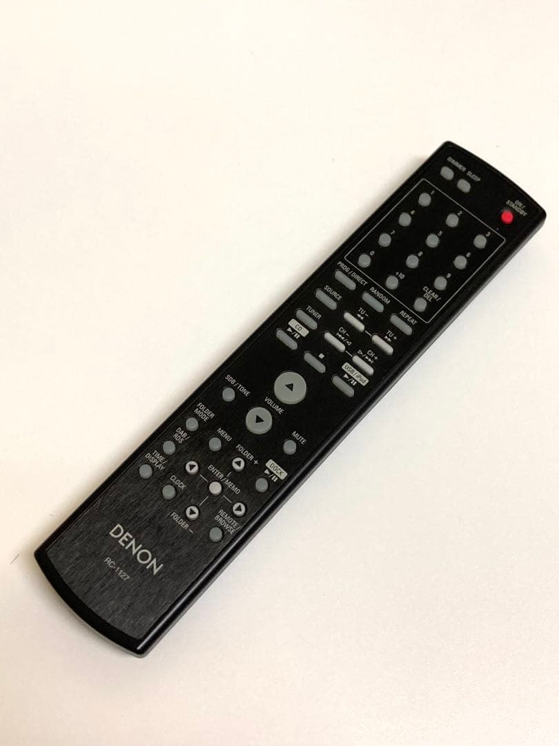 値下げしました DENON CDレシーバー RCD-M38 リモコン付 良好品