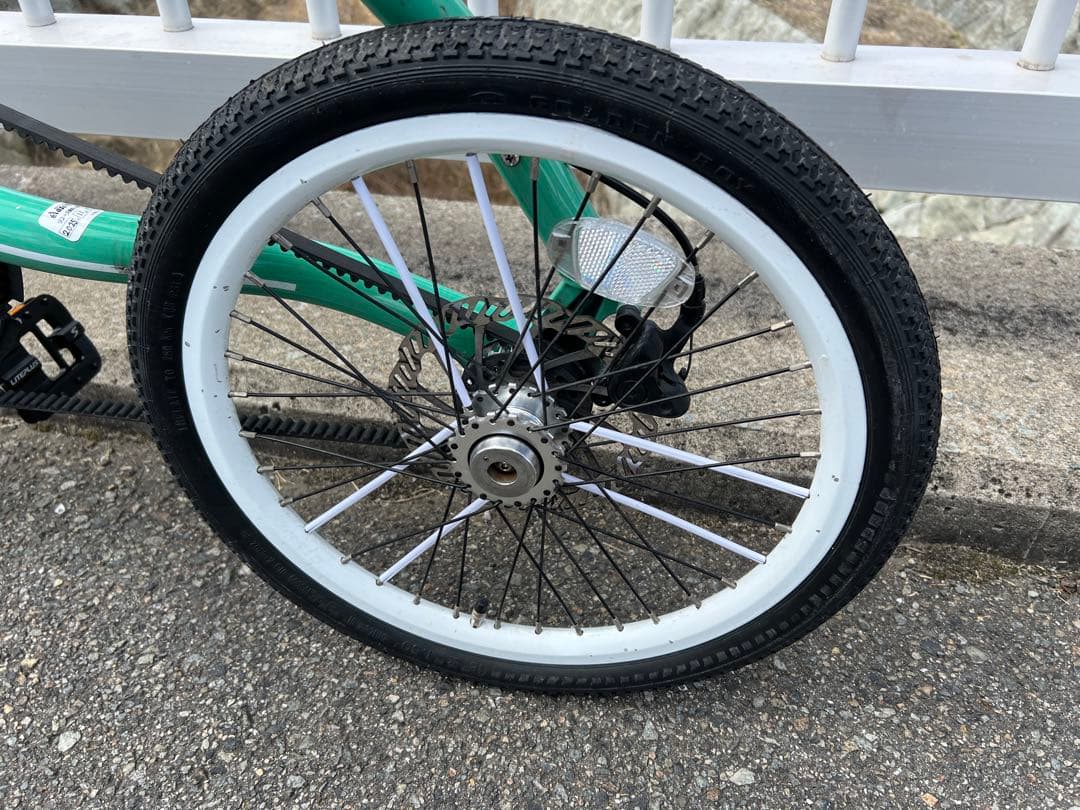 【土日限定価格】18インチ STRIDA SX カスタム　ミント　ストライダ