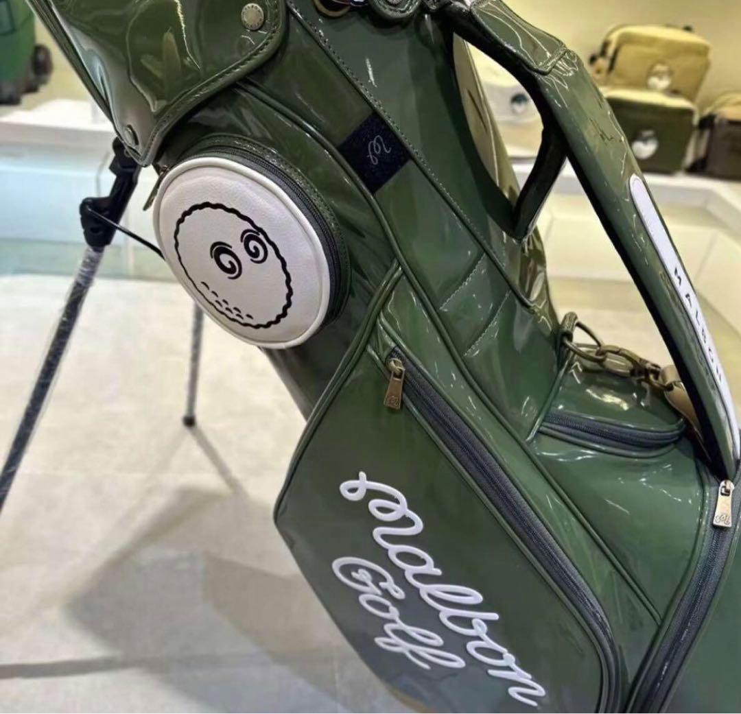 Malbon golf 新品 マルボン ゴルフ キャディバッグ スタンドバッグ