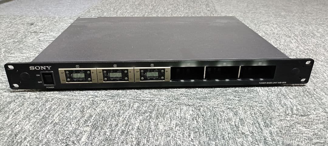 ワイヤレスマイク用チューナー SONY MB-806