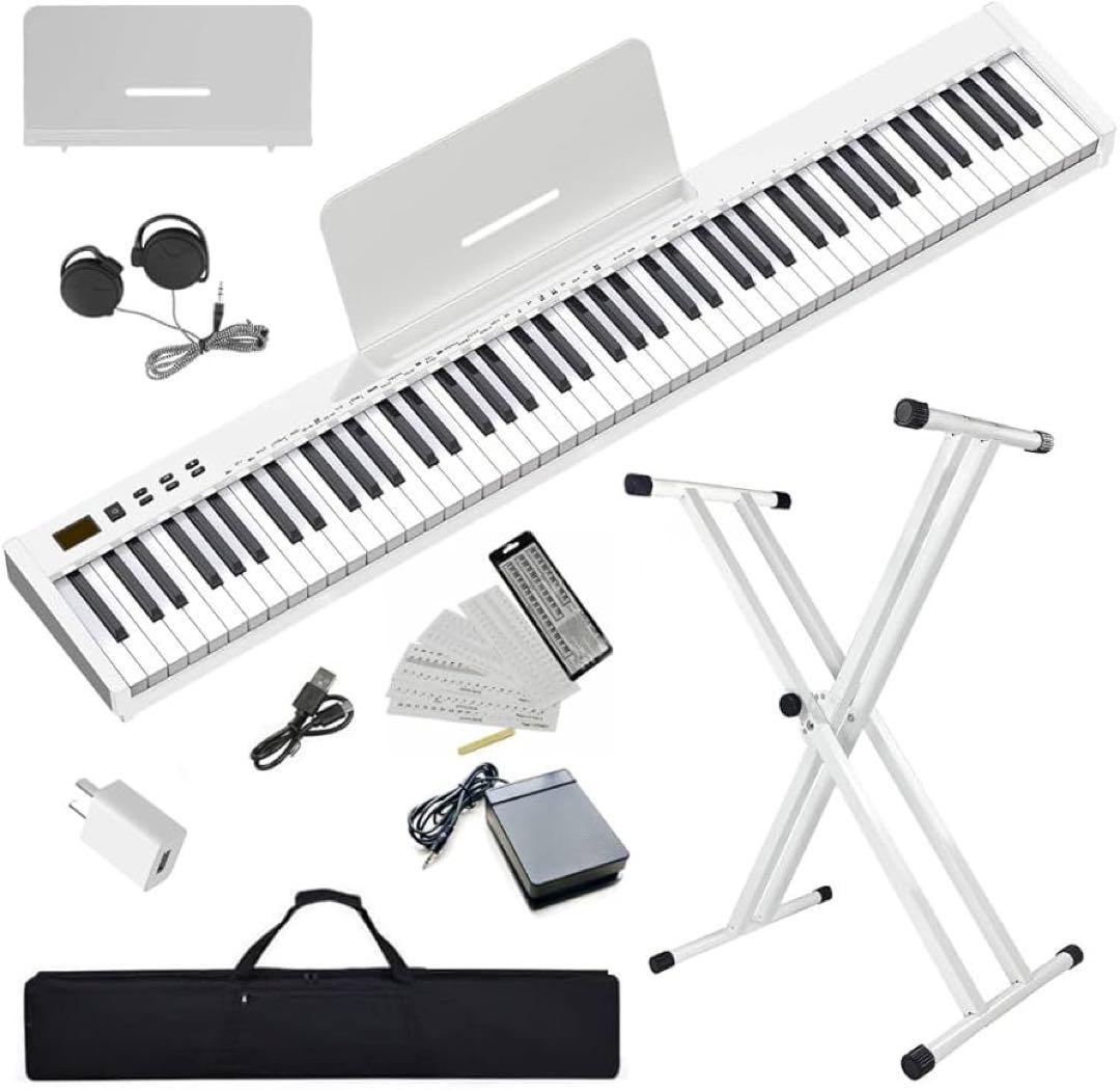 【ピアノスタンドセット】ニコマク 電子ピアノ 88鍵盤 SWAN-S