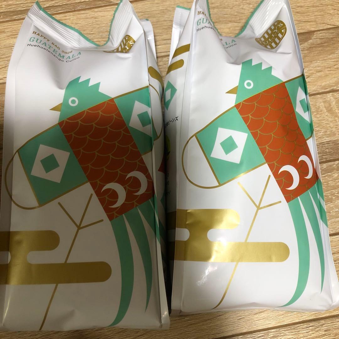 タリーズ　コーヒー豆　１４０g × ６袋　＆　ガラスポット