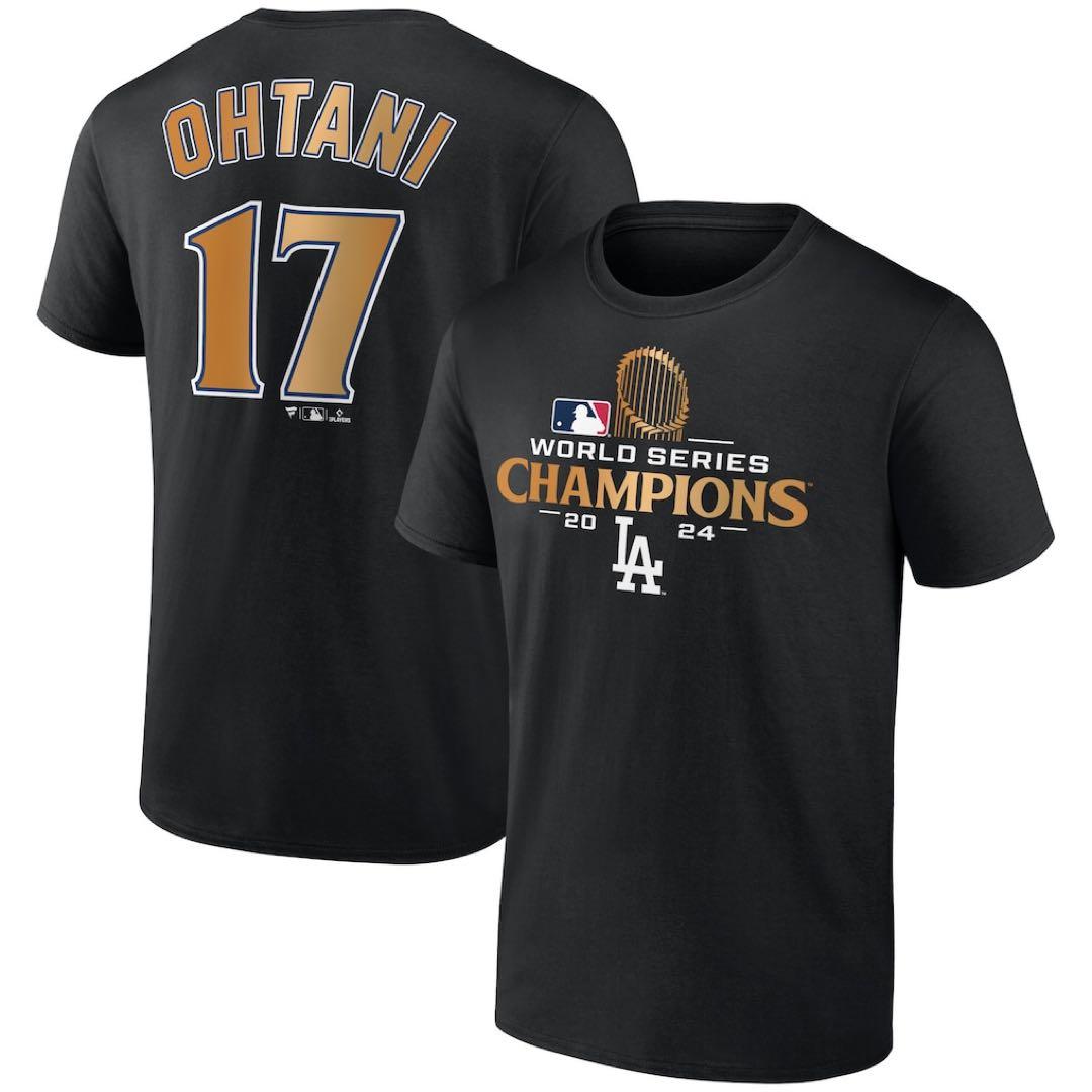 ドジャース ユニフォーム　2024 ワールドシリーズ進出記念 パッチ付 Tシャツ