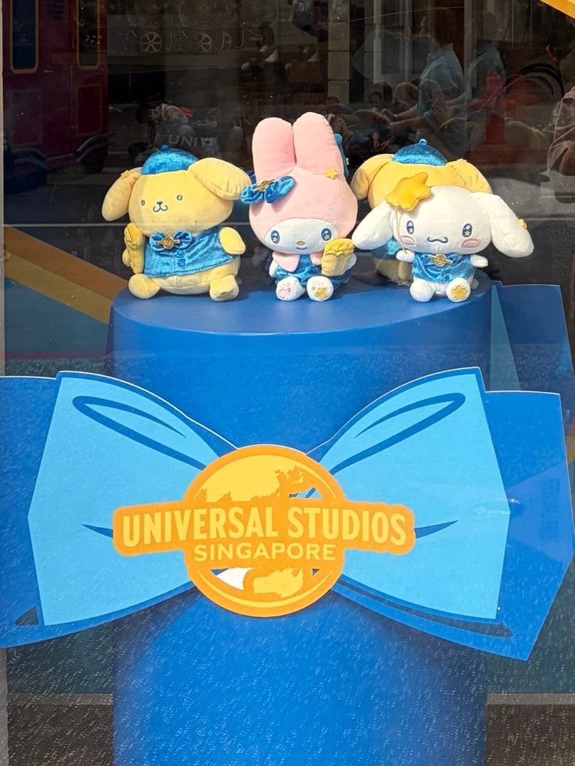 ポムポムプリン ぬいぐるみ　USS ユニバーサルスタジオスタジオシンガポール