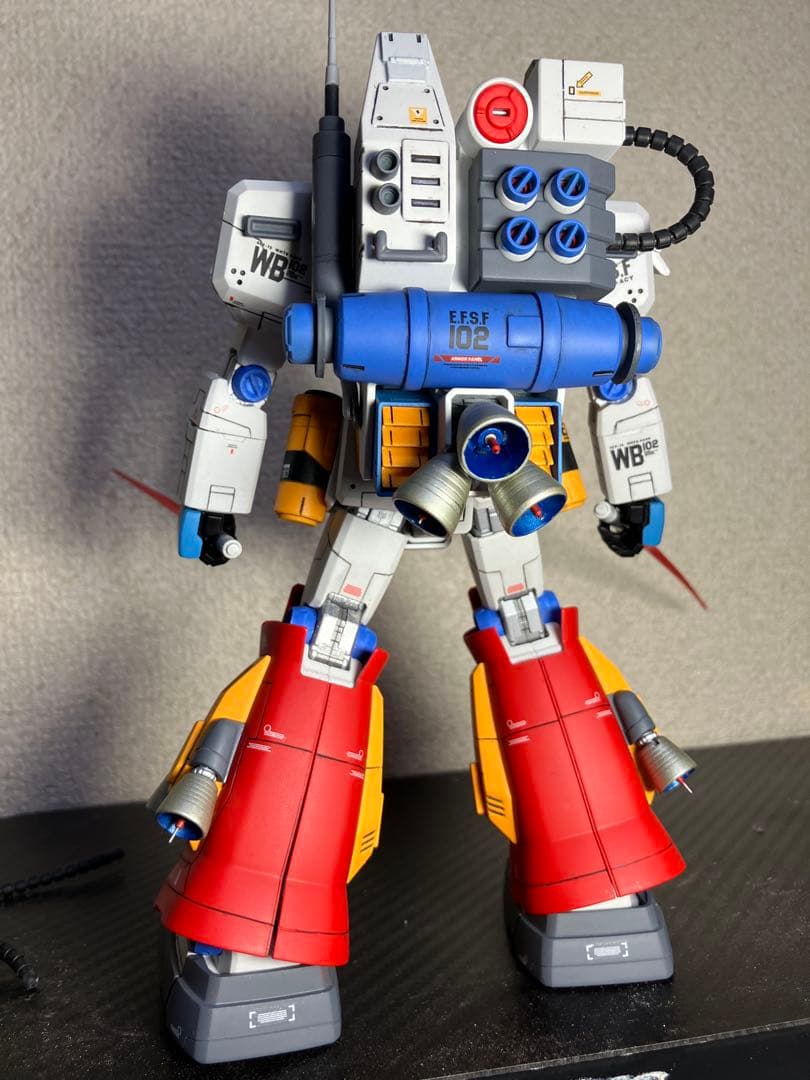 MG パーフェクトガンダム　塗装改修