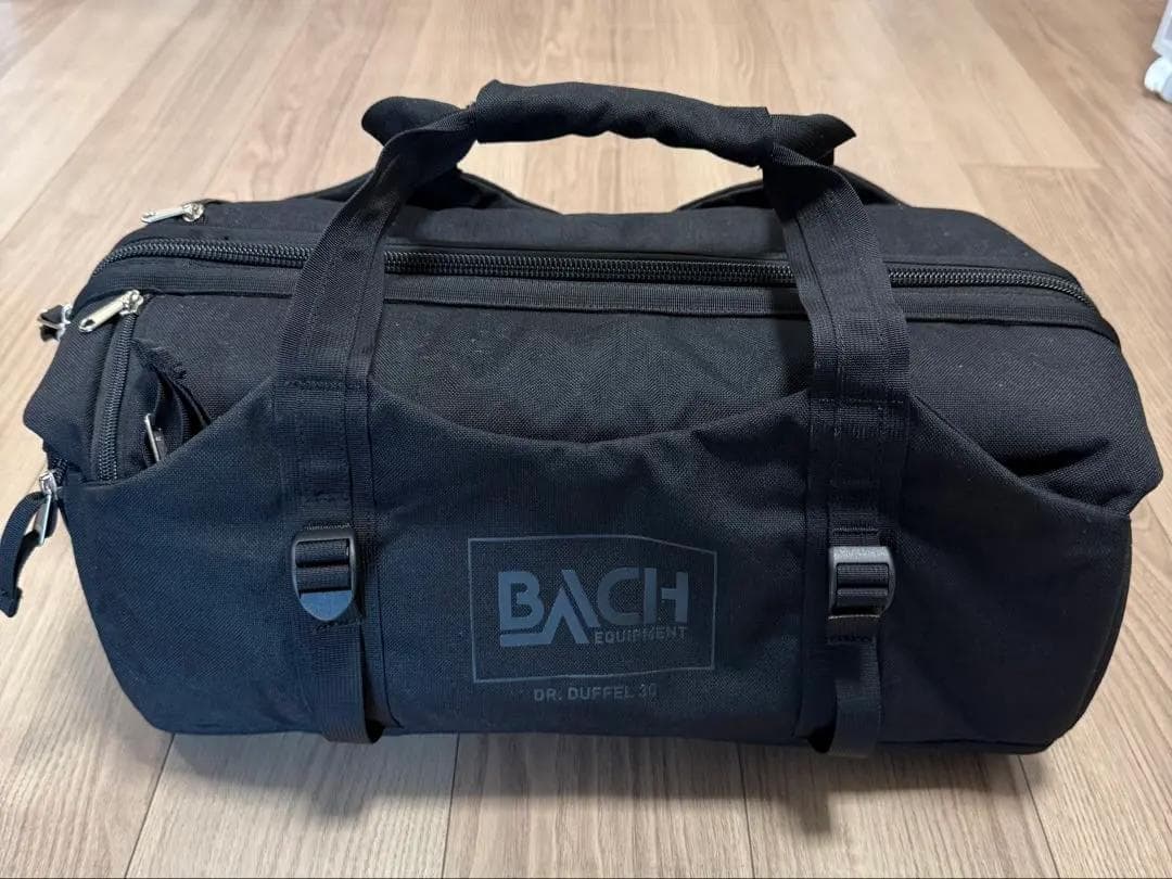 【機内持込可】使用3回 BACH Dr.Duffel 30L 黒【即日発送】