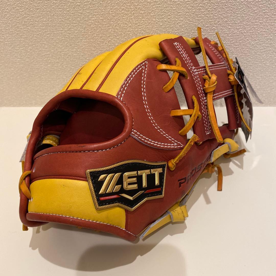 【ryo 】ZETT 内野手用グローブ プロステイタス 今宮モデル