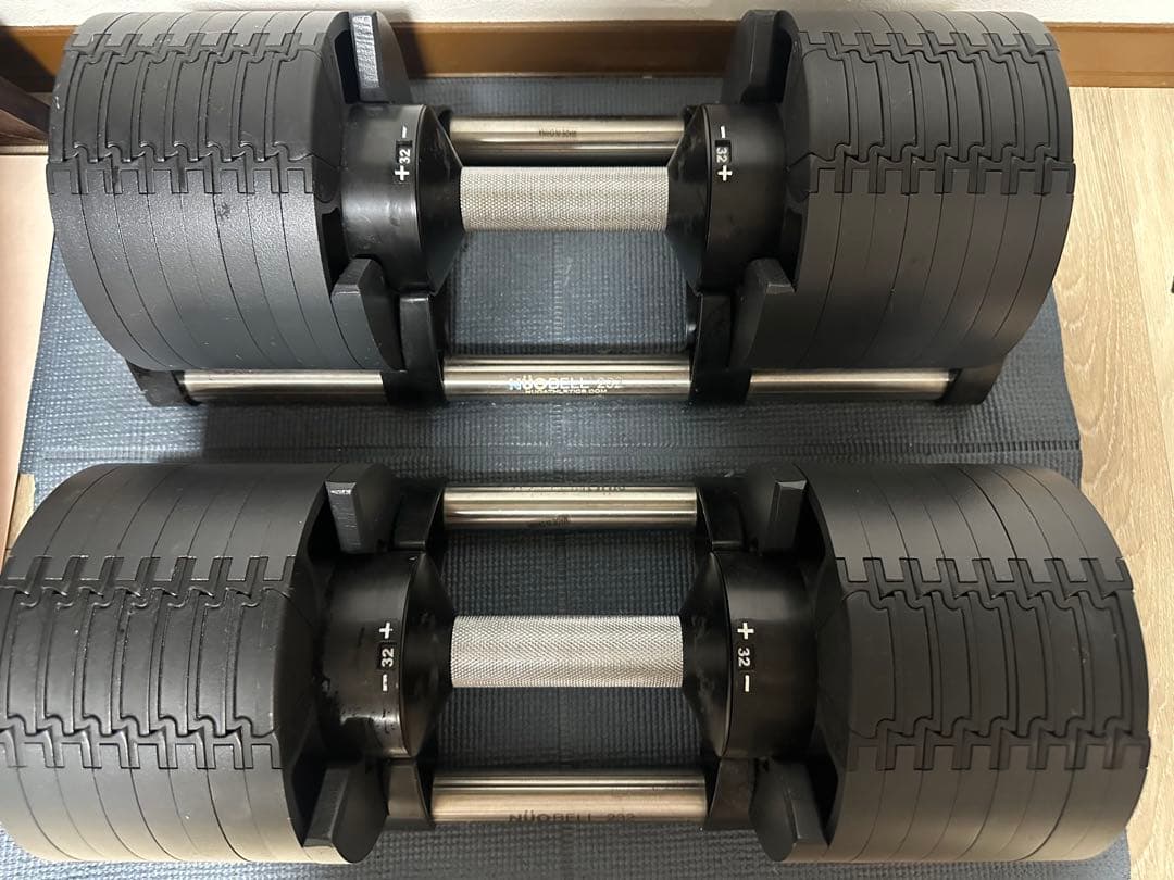 NÜOBELL 232 可変式ダンベル 可変式ダンベル 32kg 2kg刻み①