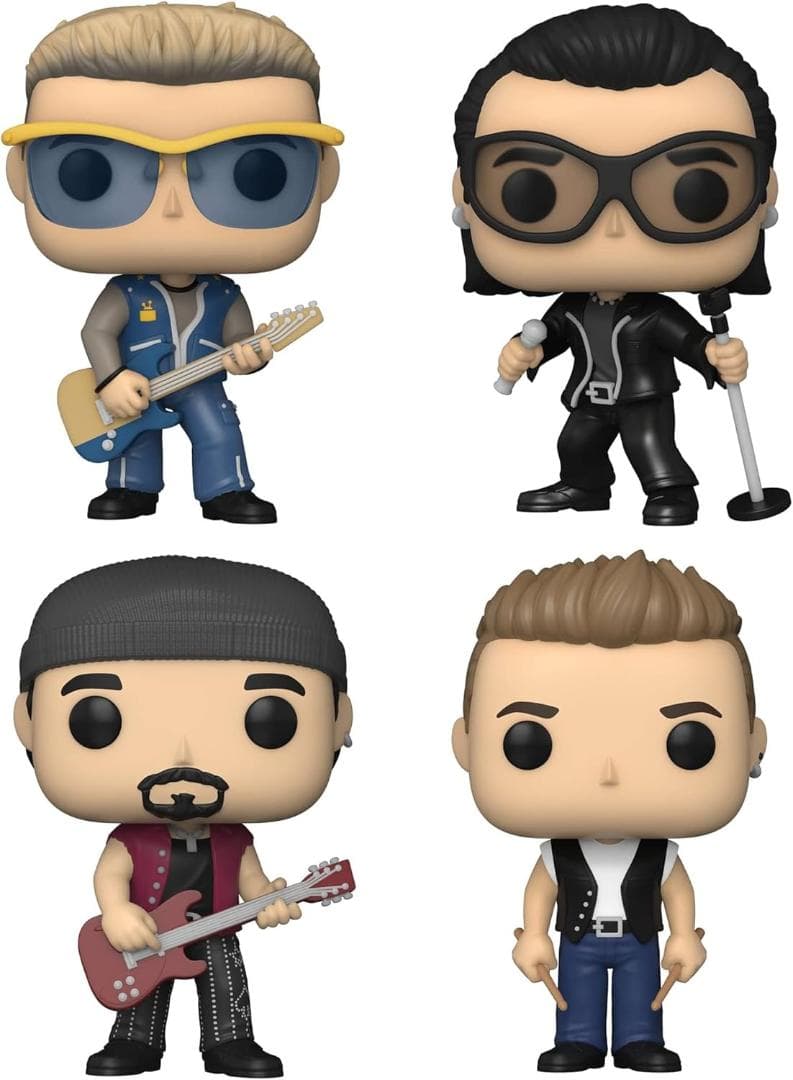ファンコポップ U2 Pop! Rocks フィギュア 4体セット