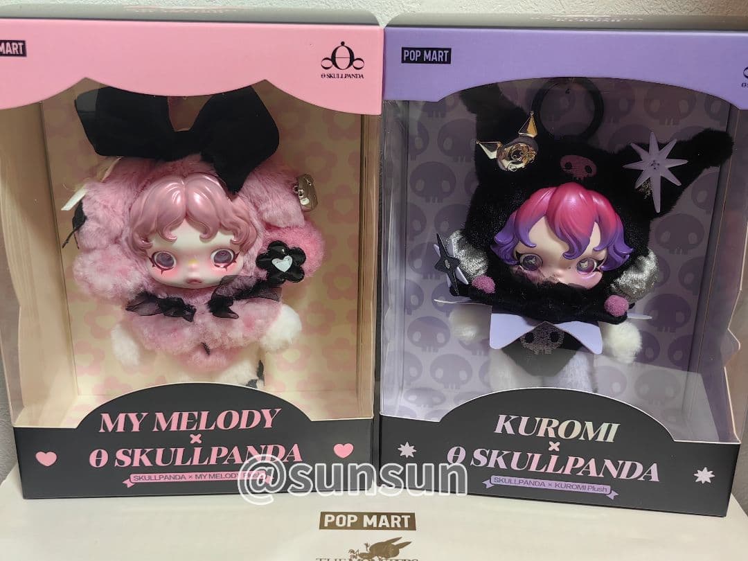 う*と様 SKULLPANDA クロミ と マイメロディ2点セット
