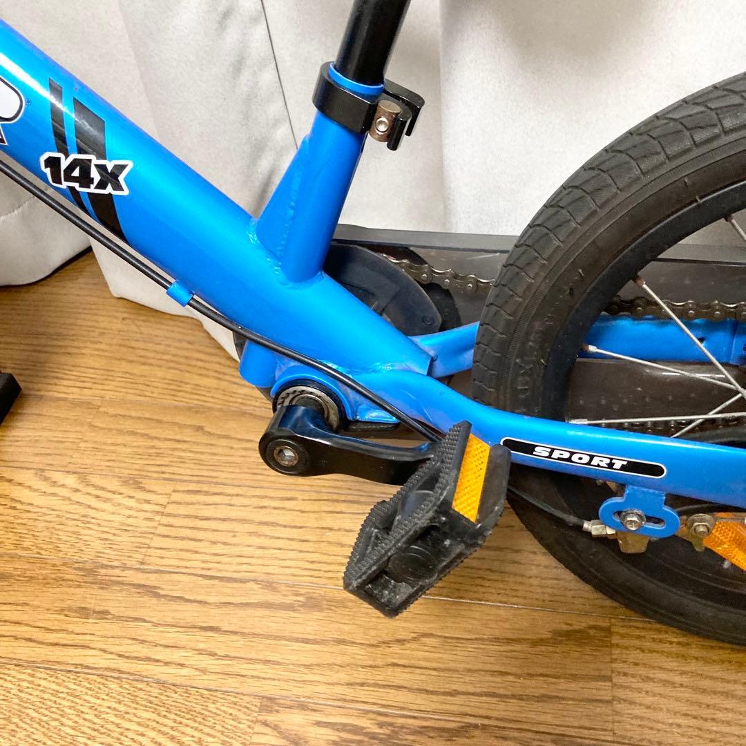 比較的美品 STRIDER ストライダー 14x スタンド付き キッズ自転車