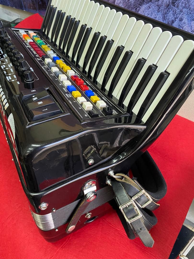 EXCELSIORアコ現役フルSET全国各地ステージ使用中MIDIリズムBOX付