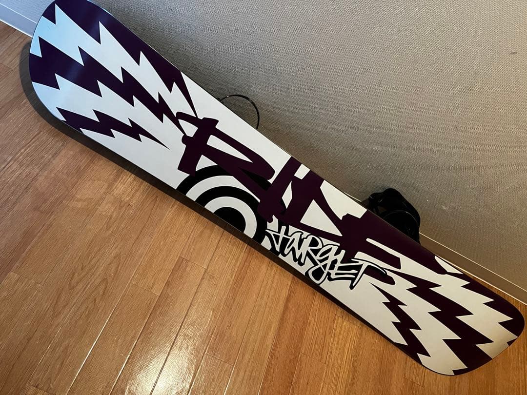 【使用回数少美品】スノーボード 板 全長150cm スノボ ブラック ボード
