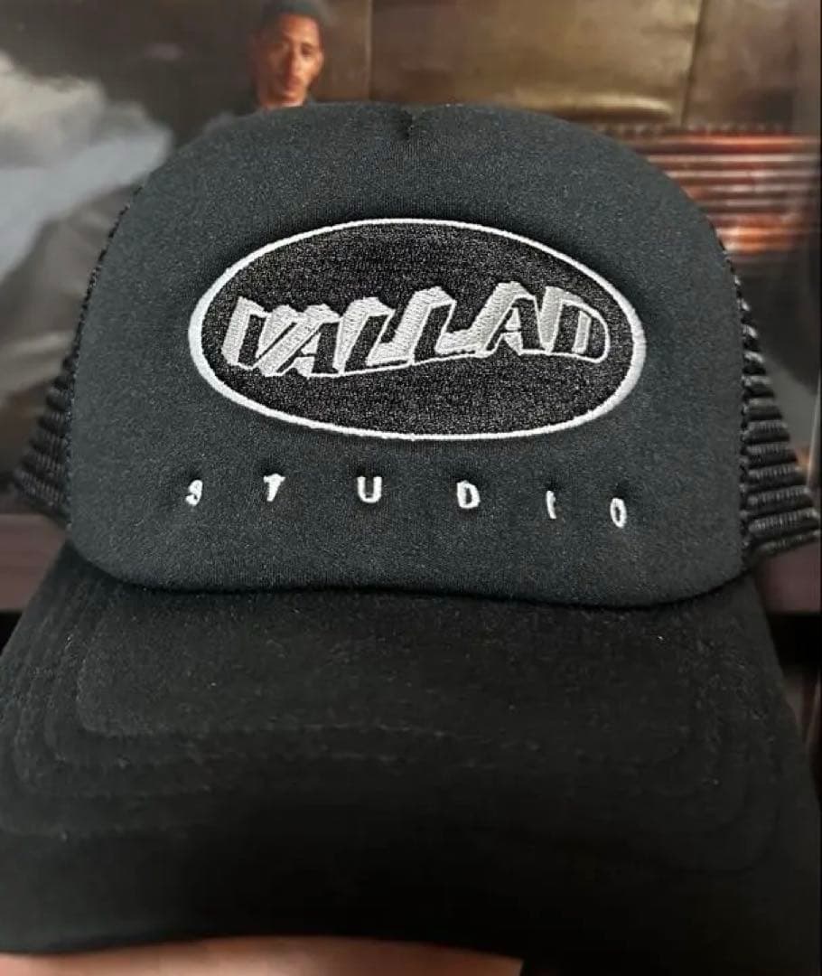 VALLAD STUDIOブラック キャップ io kohjiya