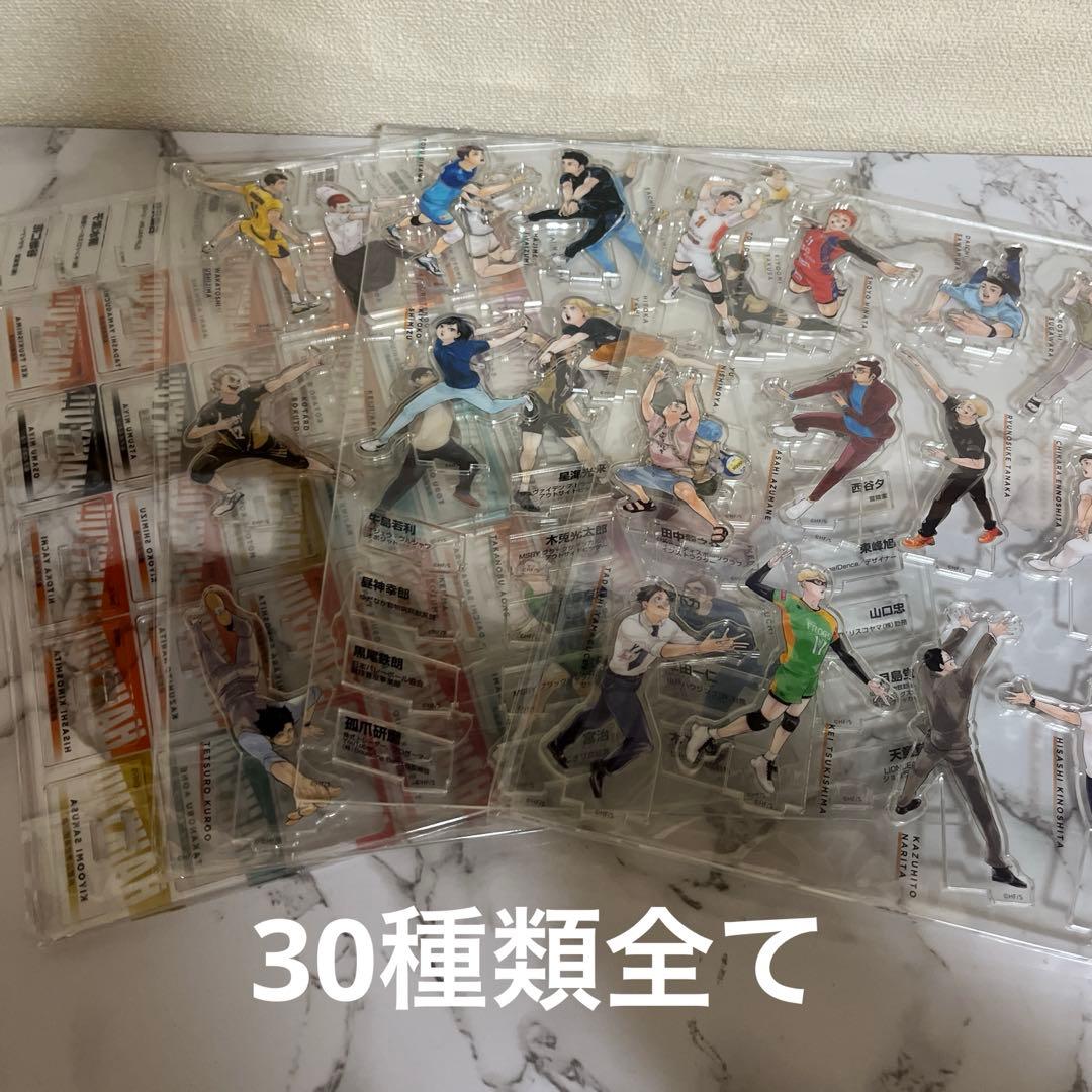 ハイキュー 10th クロニクル 思い出スナップフォトカード アクリルスタンド