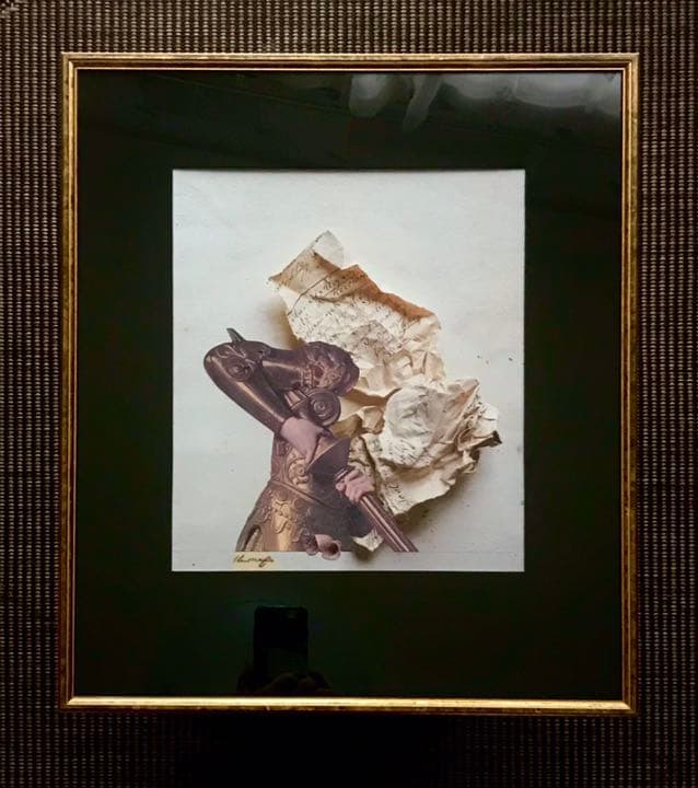 北川健次 『オルランドの怒り』 コラージュ作品