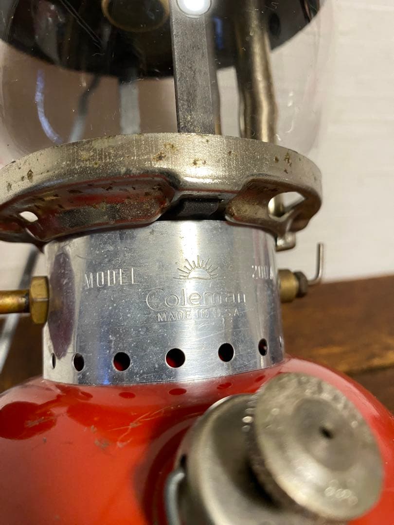 Coleman /コールマン 200Aランタン1963年1月/希少REDボーダー