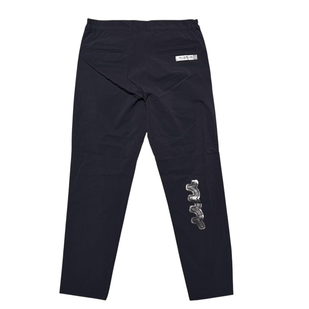 【定価28,600円】muta タック ストレッチパンツ ブラック サイズM