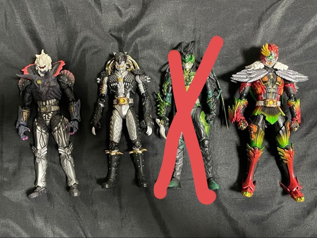 S.H.Figuarts グリード セット