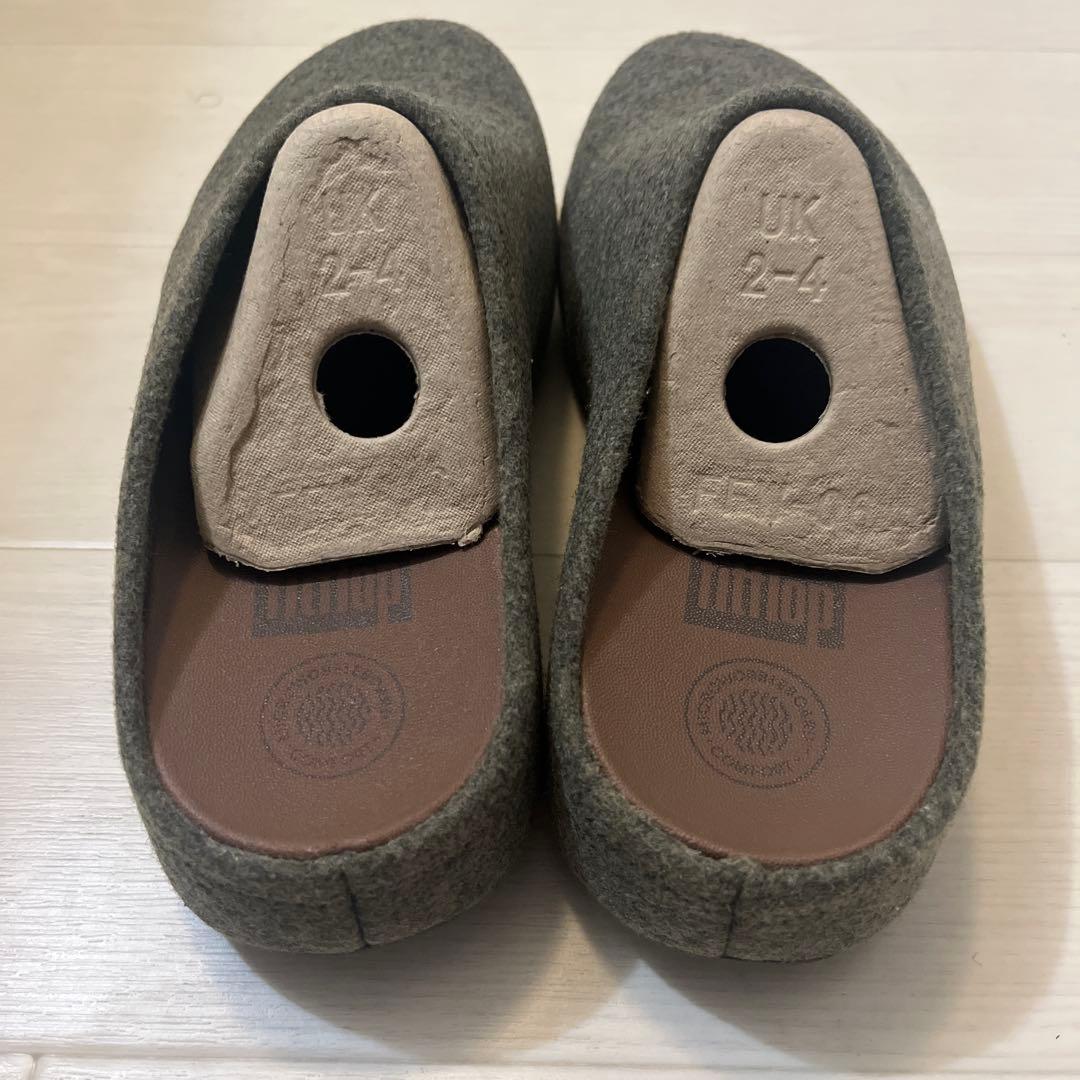 fitflop シャビフェルト　カーキ23cm