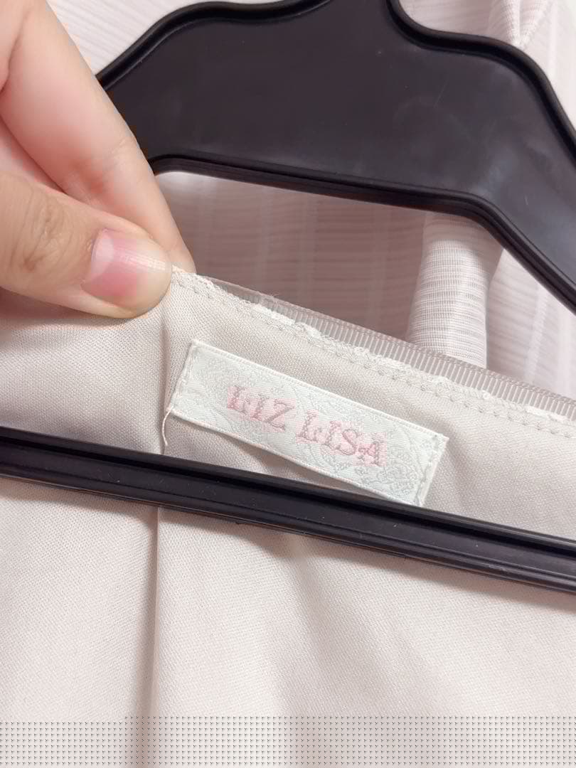 ♥ LIZLISA フロントカシュクールBIGリボンセットアップ ♥