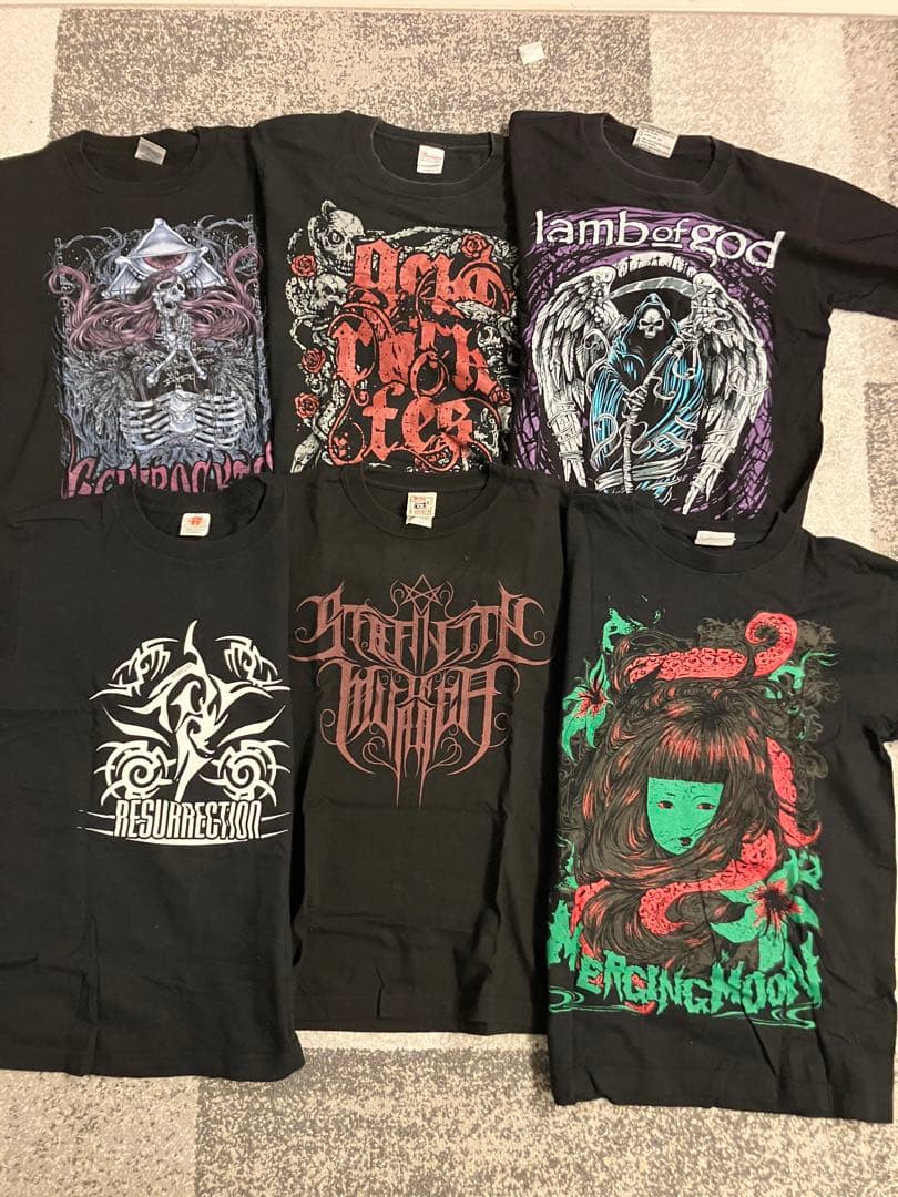 バンドTシャツセット（Lamb of God他）